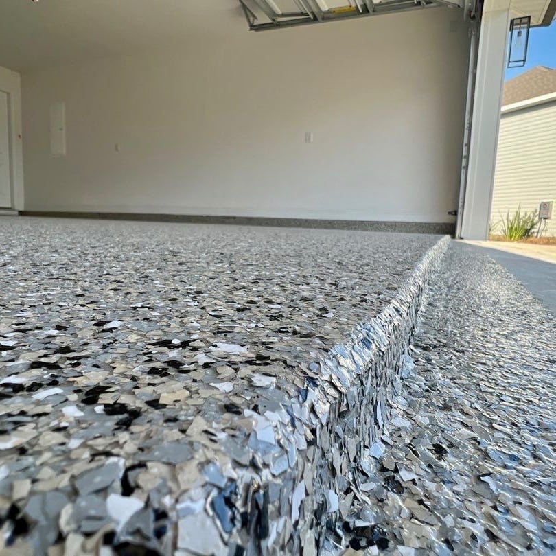 Deese Elite Concrete Coatings installation photo