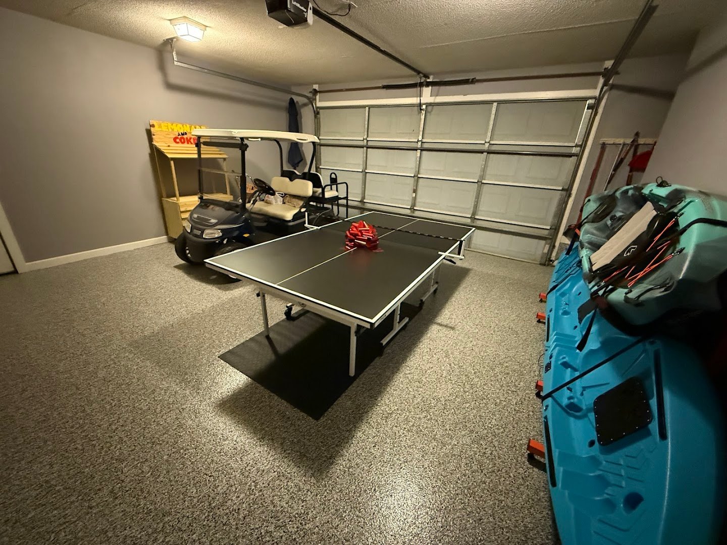 Deese Elite Concrete Coatings installation photo