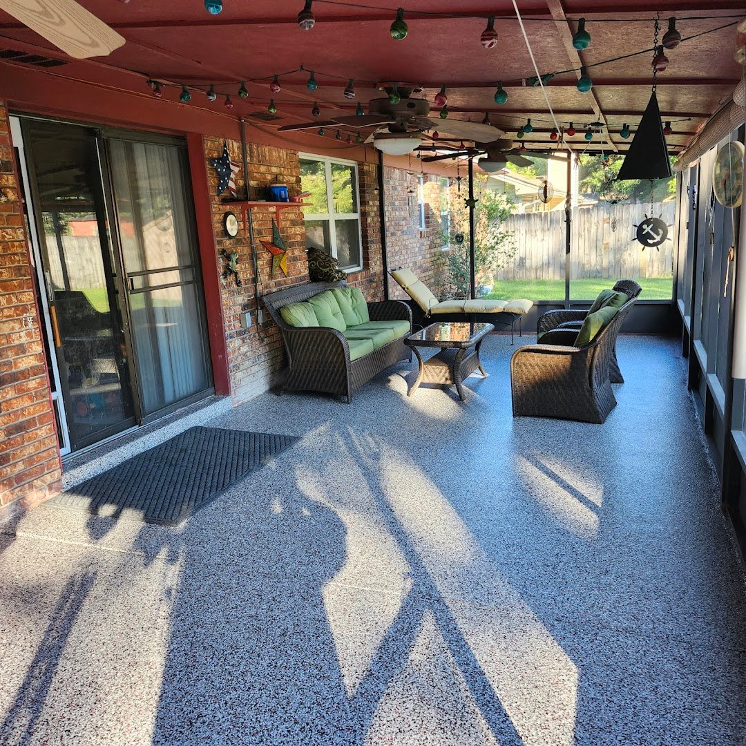 Deese Elite Concrete Coatings installation photo