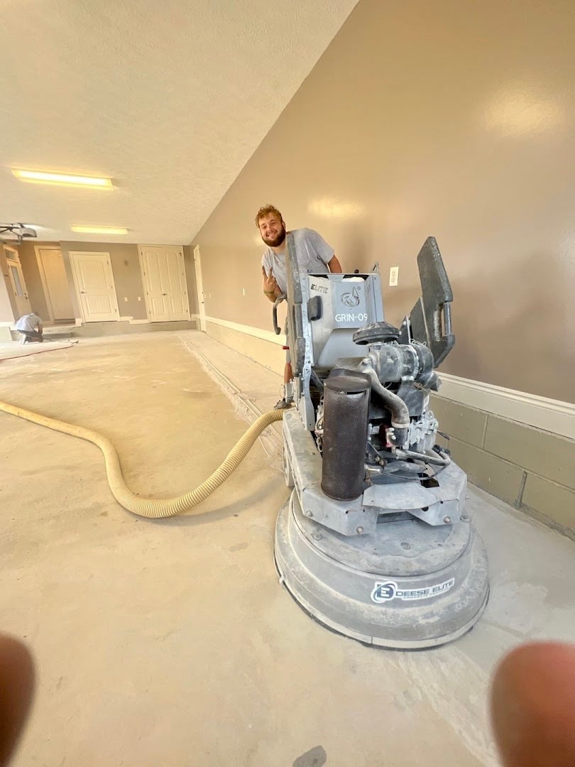 Deese Elite Concrete Coatings installation photo
