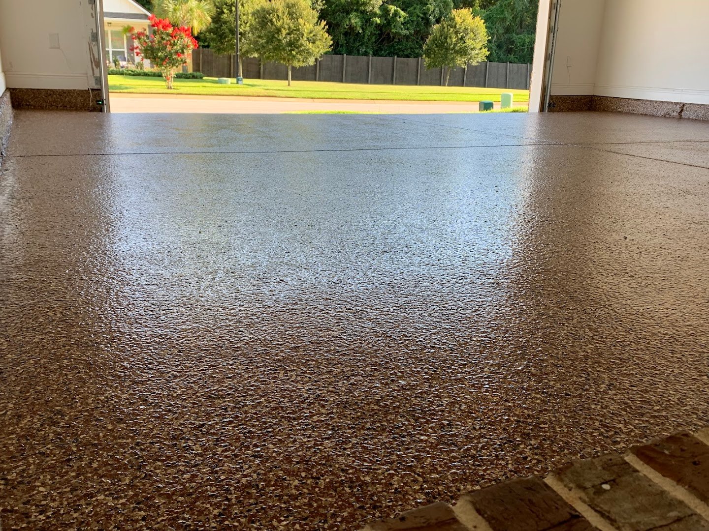 Deese Elite Concrete Coatings installation photo