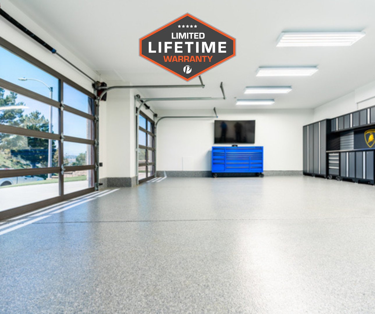 Deese Elite Concrete Coatings installation photo