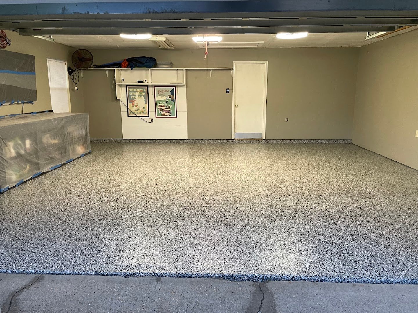 Deese Elite Concrete Coatings installation photo