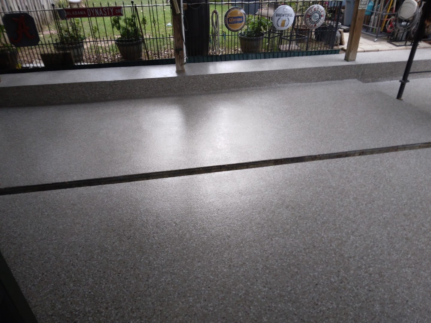 Deese Elite Concrete Coatings installation photo
