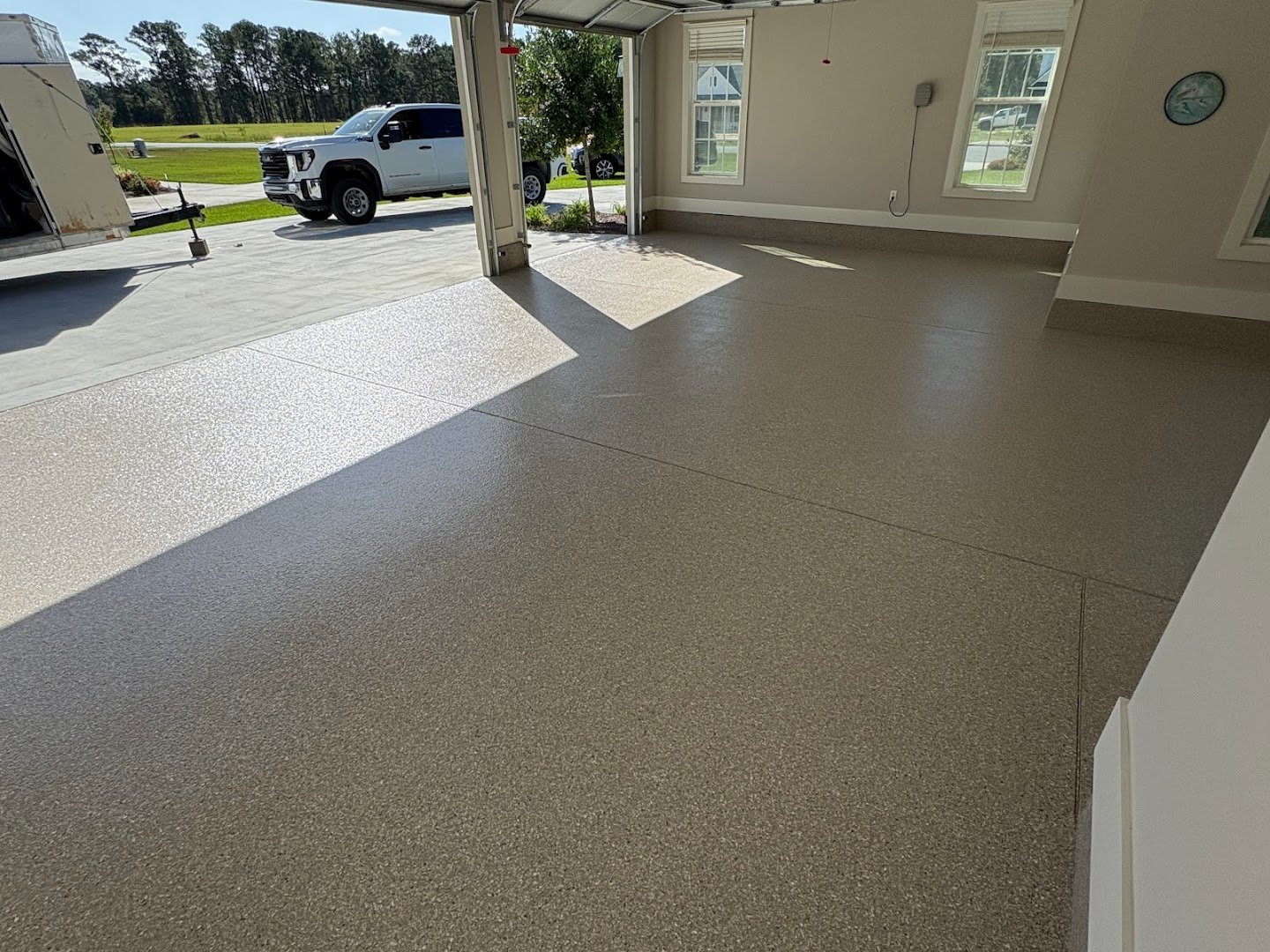 Deese Elite Concrete Coatings installation photo