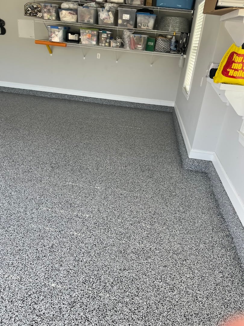 Deese Elite Concrete Coatings installation photo