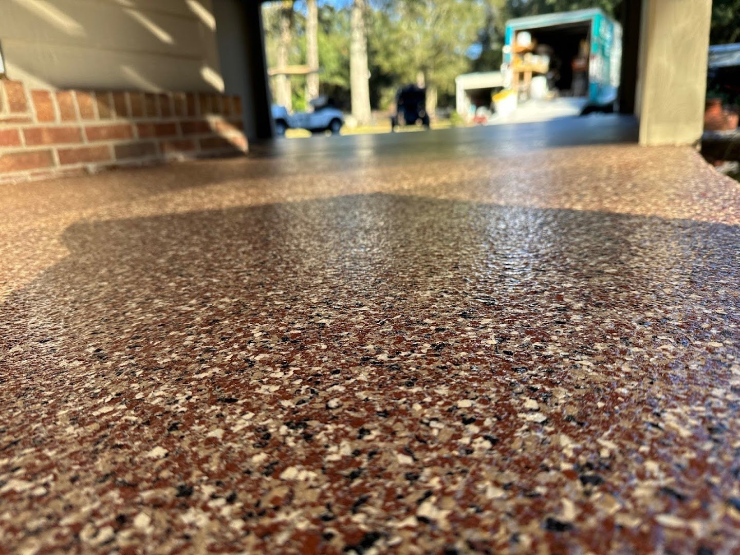 Deese Elite Concrete Coatings installation photo