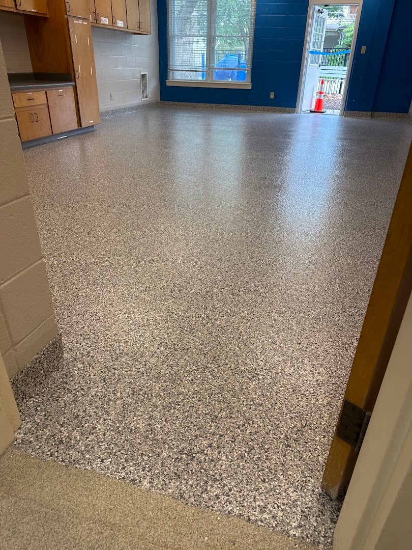 Deese Elite Concrete Coatings installation photo