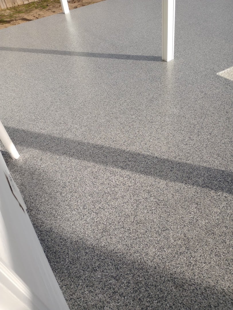 Deese Elite Concrete Coatings installation photo