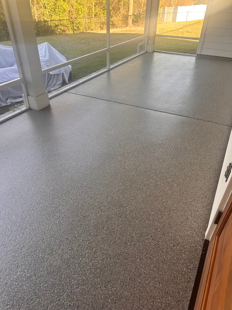 Deese Elite Concrete Coatings installation photo