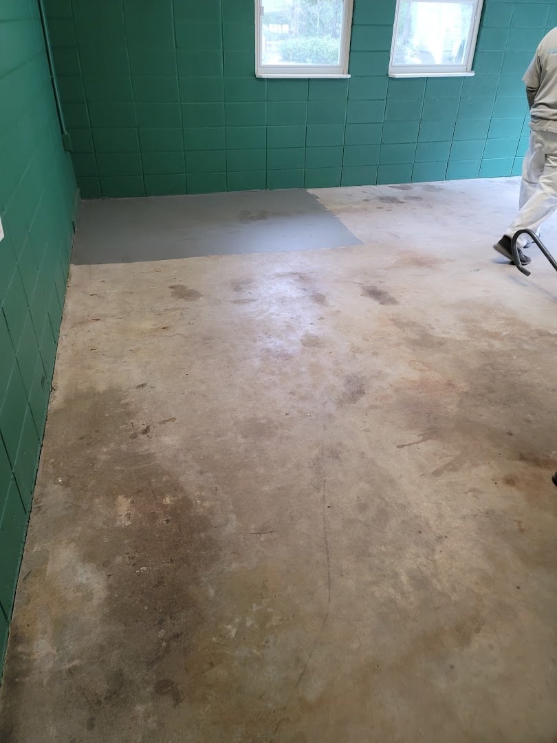 Deese Elite Concrete Coatings installation photo