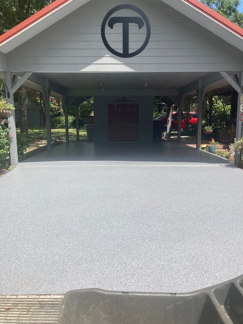 Deese Elite Concrete Coatings installation photo