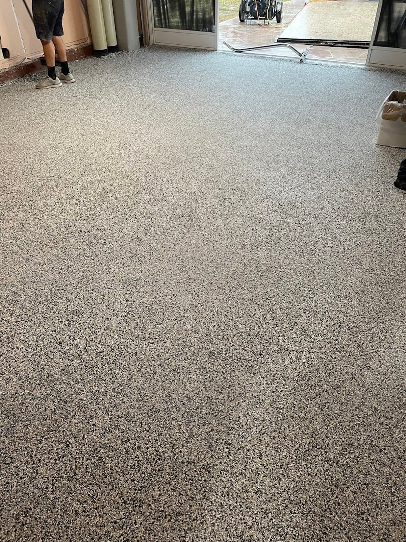 Deese Elite Concrete Coatings installation photo