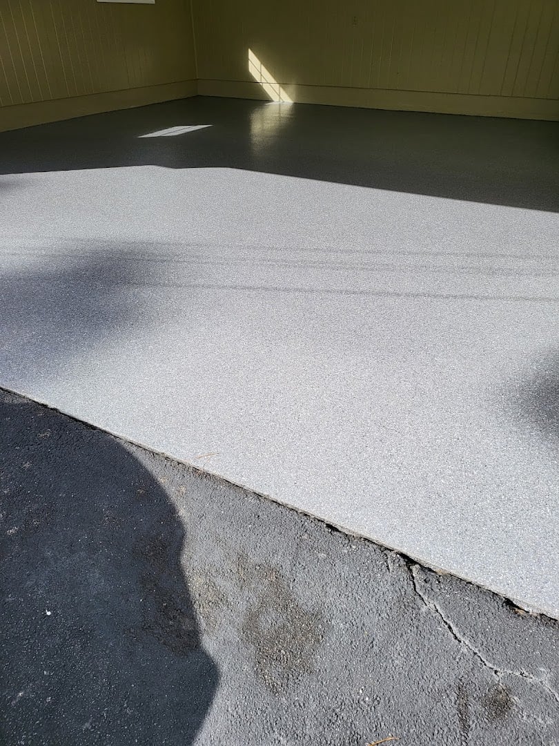 Deese Elite Concrete Coatings installation photo
