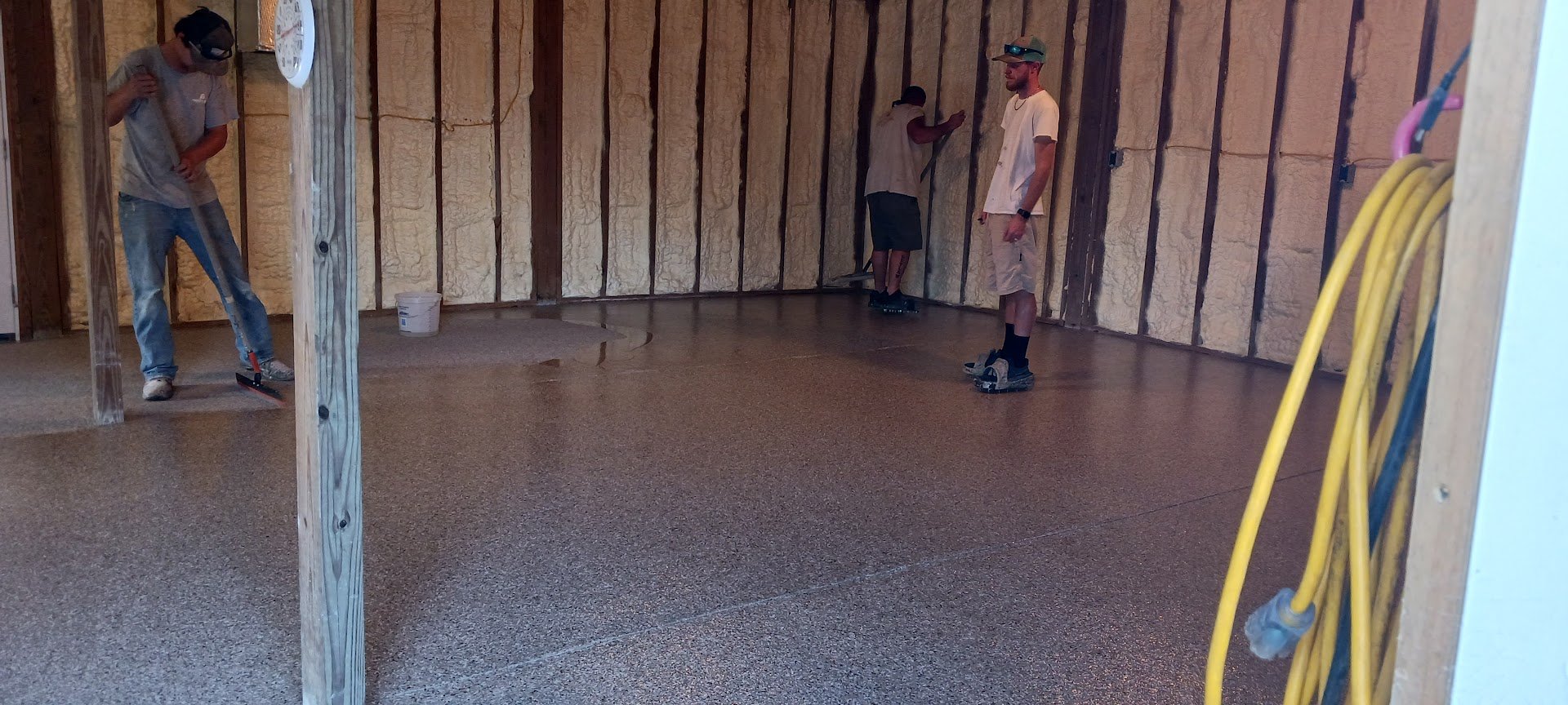 Deese Elite Concrete Coatings installation photo