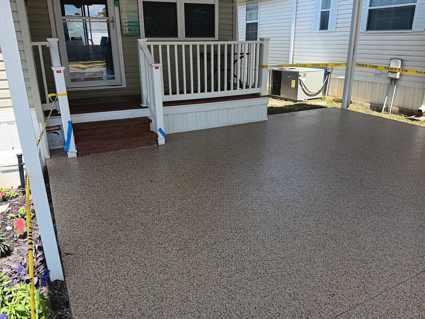 Deese Elite Concrete Coatings installation photo