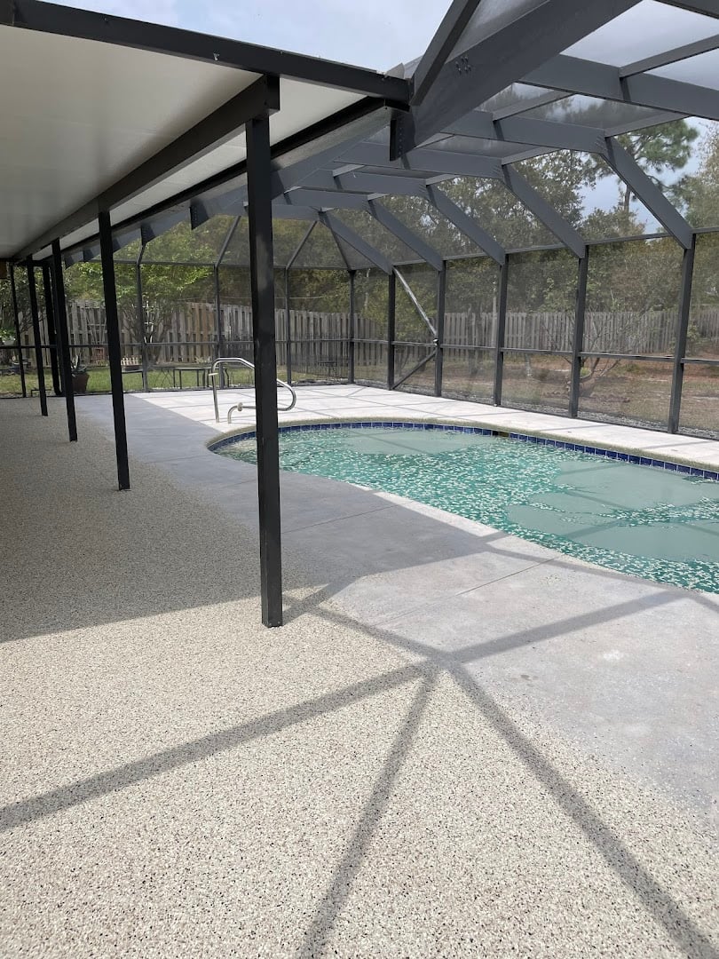 Deese Elite Concrete Coatings installation photo