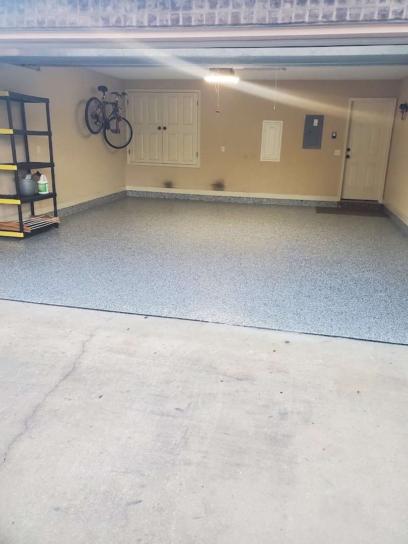 Deese Elite Concrete Coatings installation photo