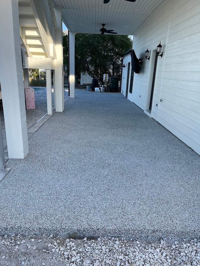 Deese Elite Concrete Coatings installation photo