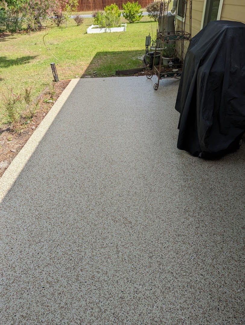 Deese Elite Concrete Coatings installation photo