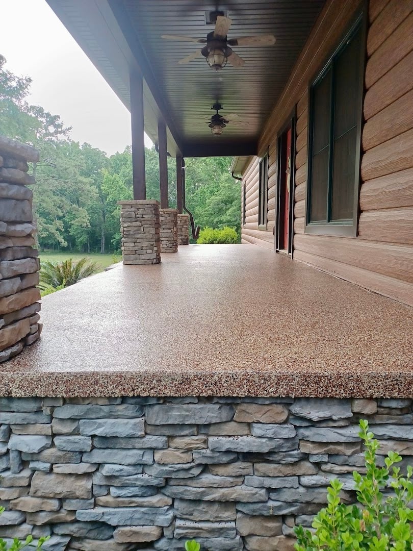 Deese Elite Concrete Coatings installation photo
