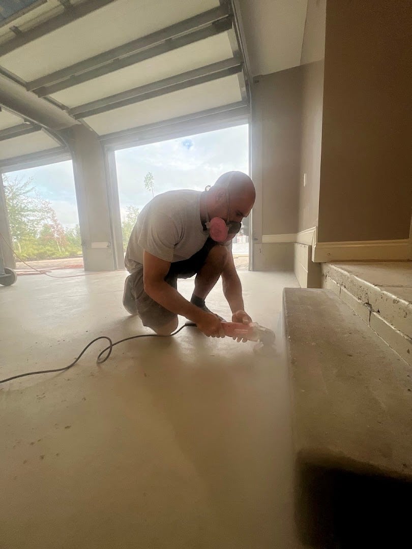 Deese Elite Concrete Coatings installation photo
