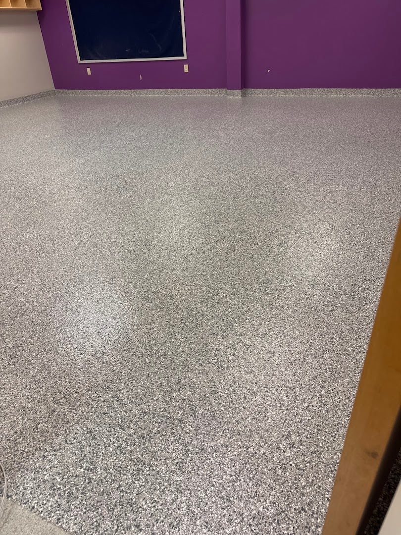 Deese Elite Concrete Coatings installation photo