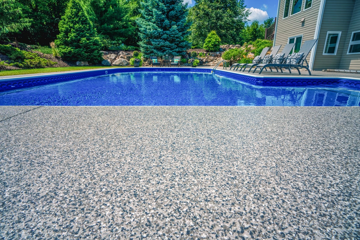 Deese Elite Concrete Coatings installation photo