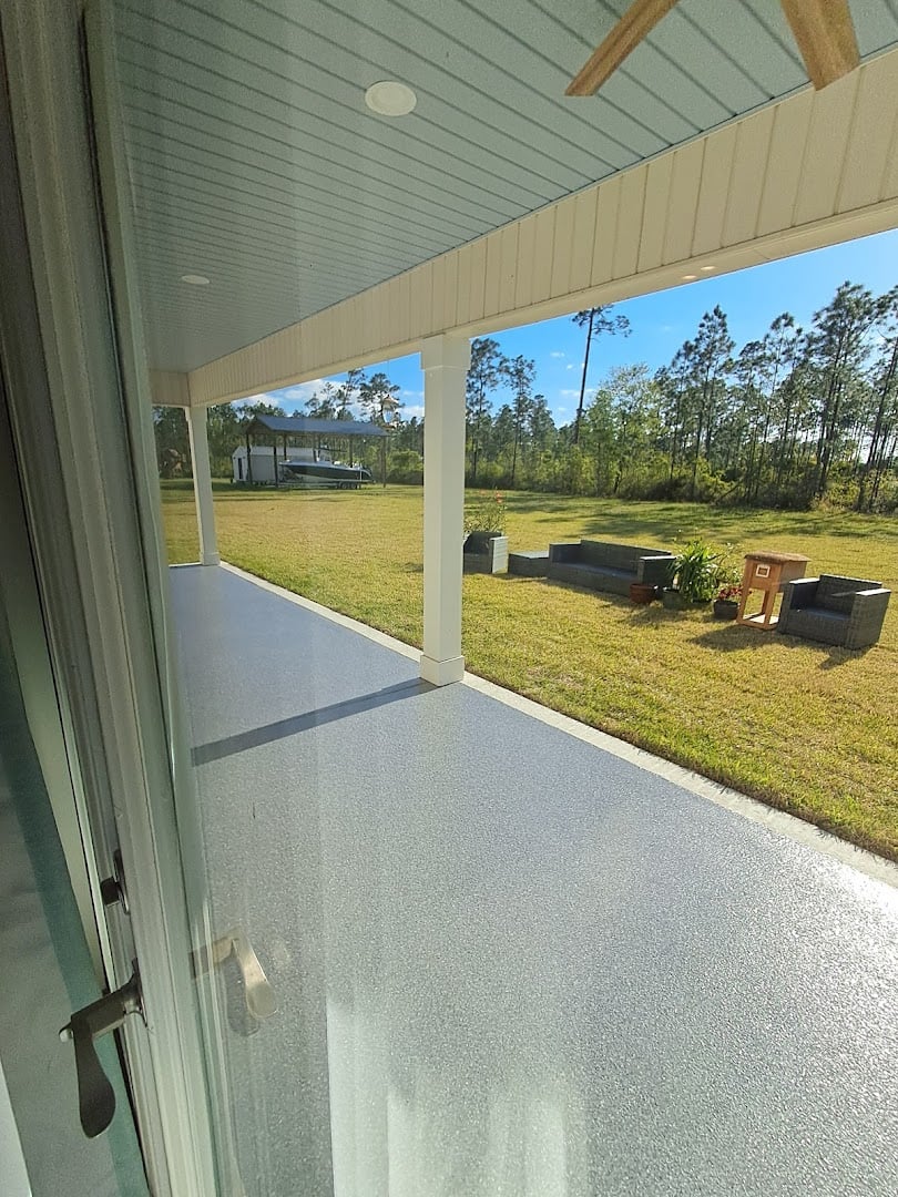 Deese Elite Concrete Coatings installation photo