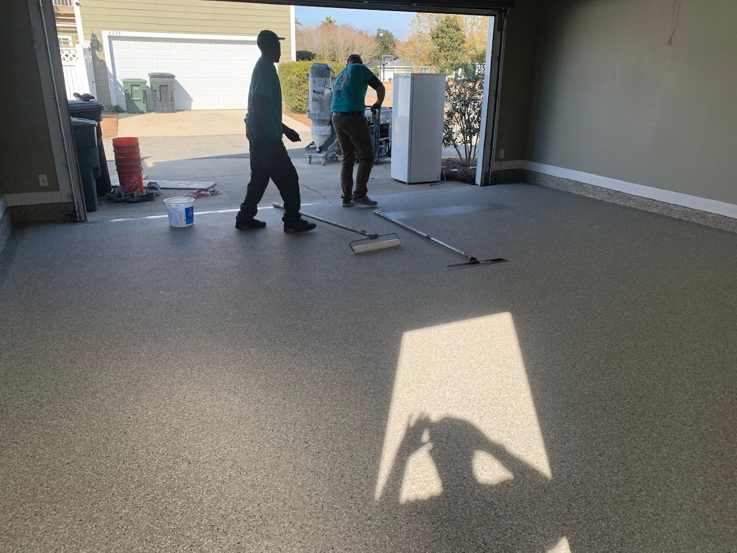 Deese Elite Concrete Coatings installation photo