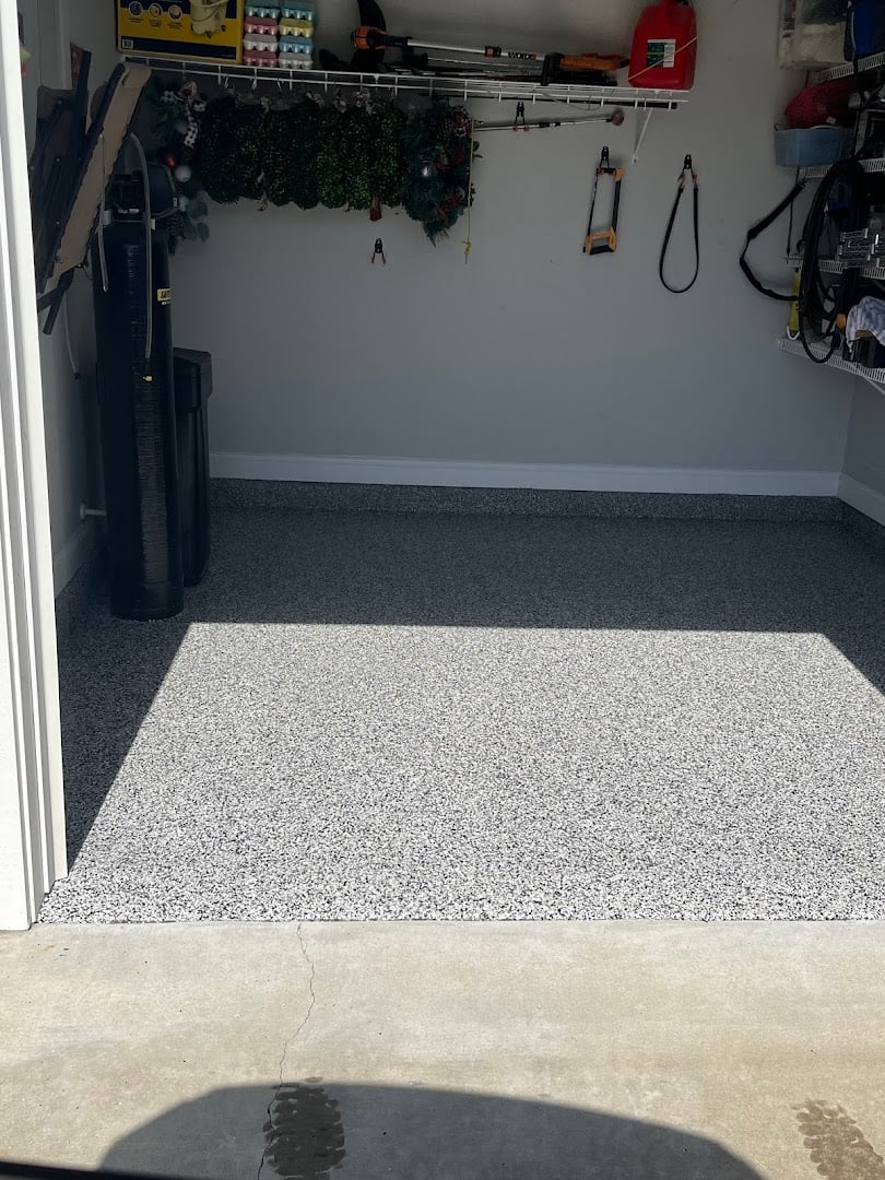 Deese Elite Concrete Coatings installation photo