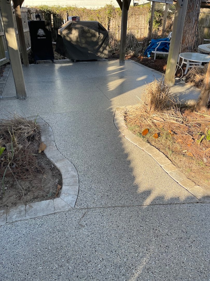 Deese Elite Concrete Coatings installation photo