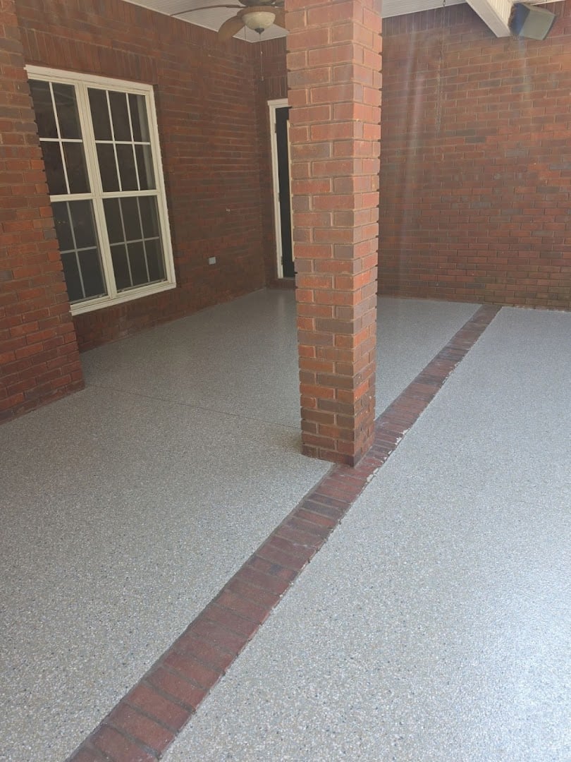 Deese Elite Concrete Coatings installation photo