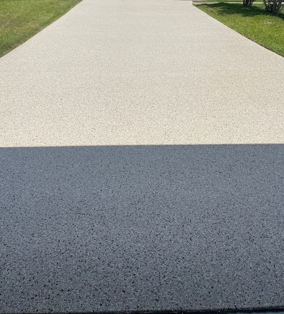 Deese Elite Concrete Coatings installation photo