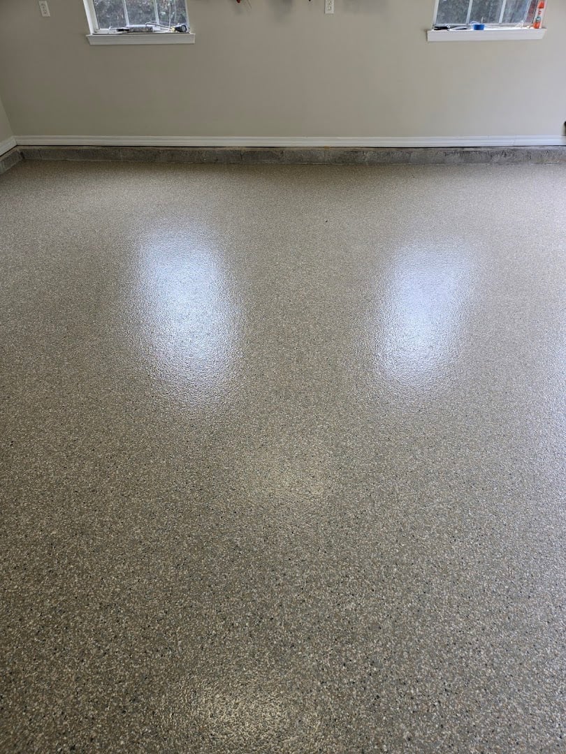 Deese Elite Concrete Coatings installation photo