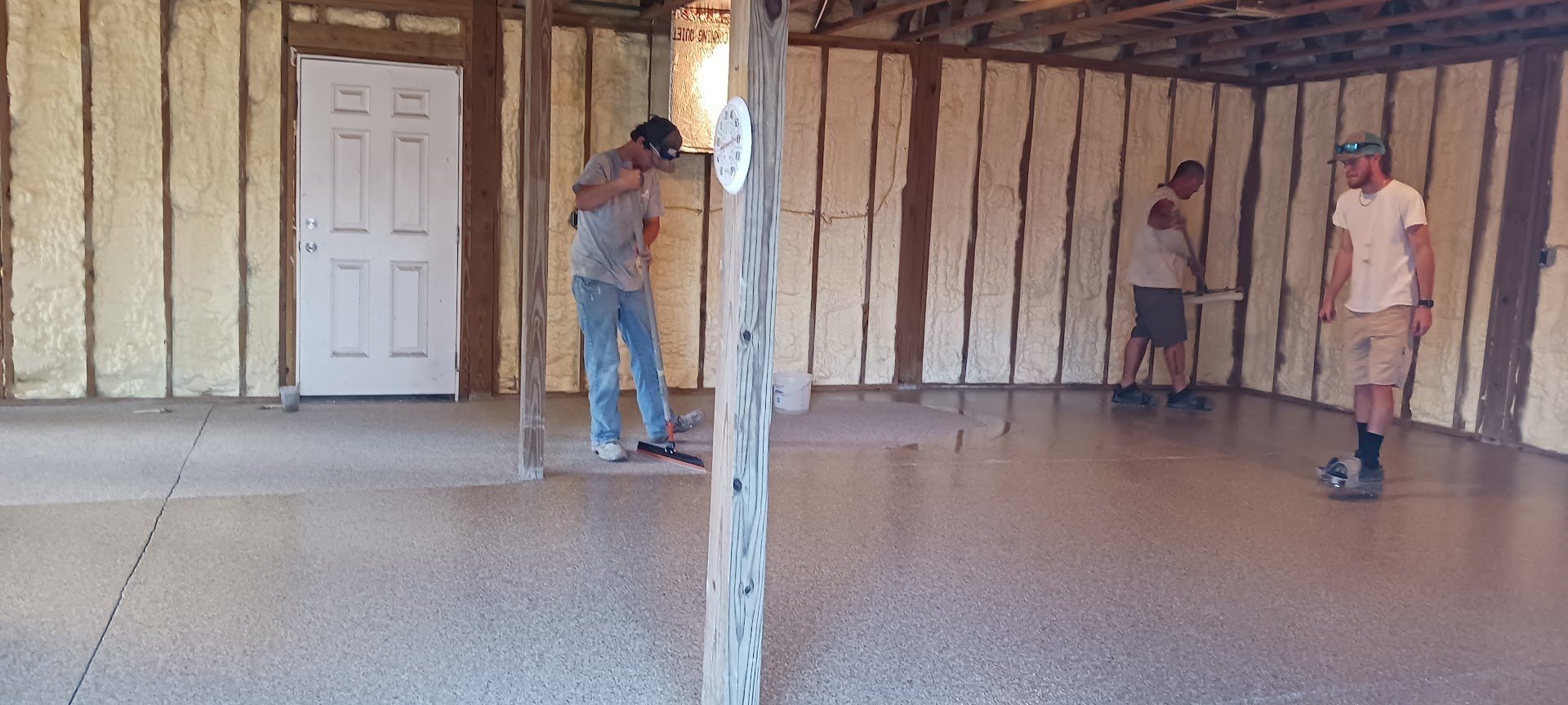 Deese Elite Concrete Coatings installation photo