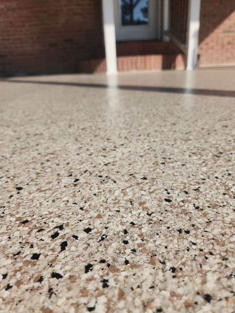 Deese Elite Concrete Coatings installation photo