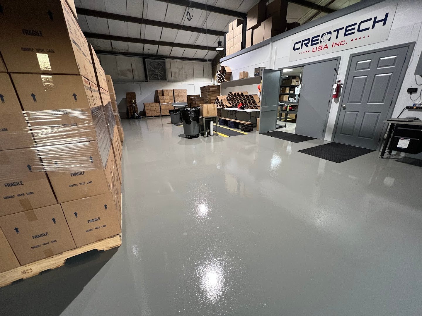 Deese Elite Concrete Coatings installation photo