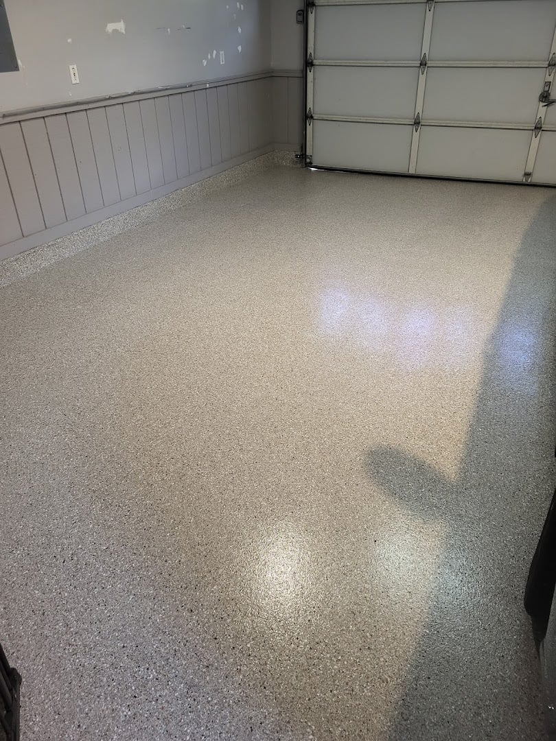 Deese Elite Concrete Coatings installation photo