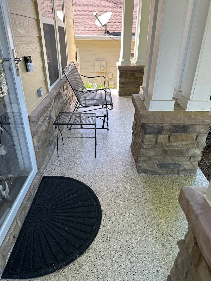 Deese Elite Concrete Coatings installation photo