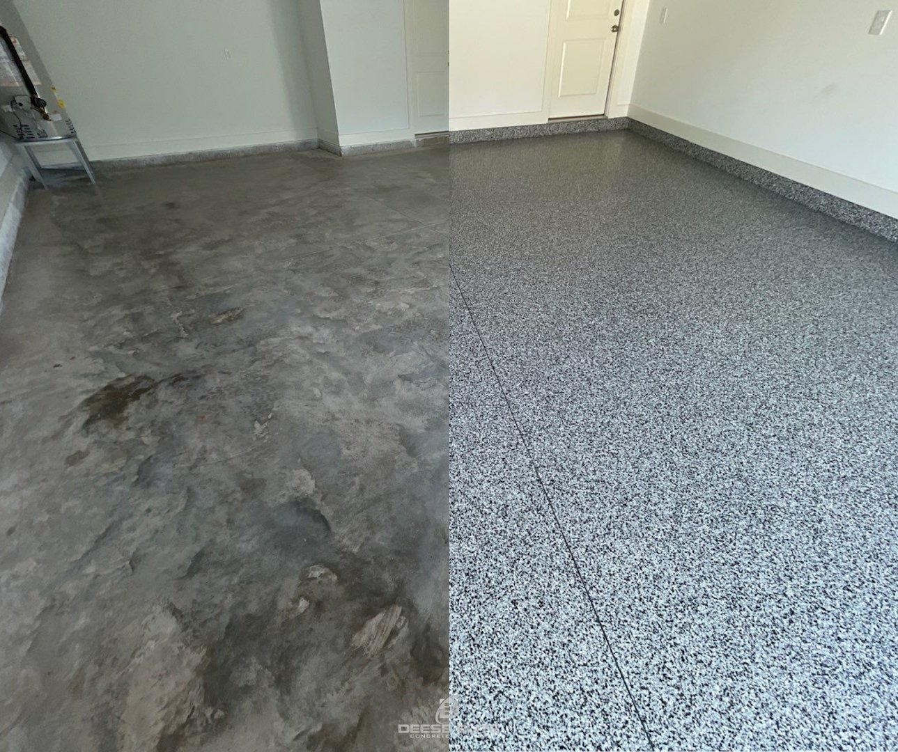 Deese Elite Concrete Coatings installation photo