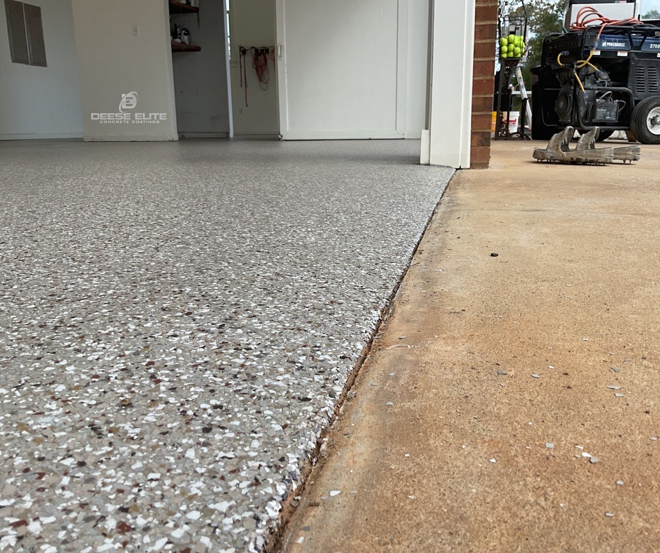 Deese Elite Concrete Coatings installation photo