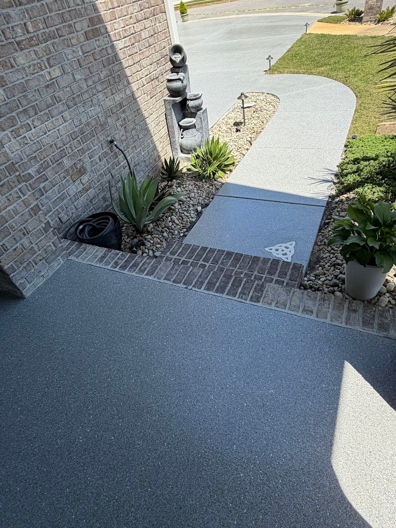 Deese Elite Concrete Coatings installation photo
