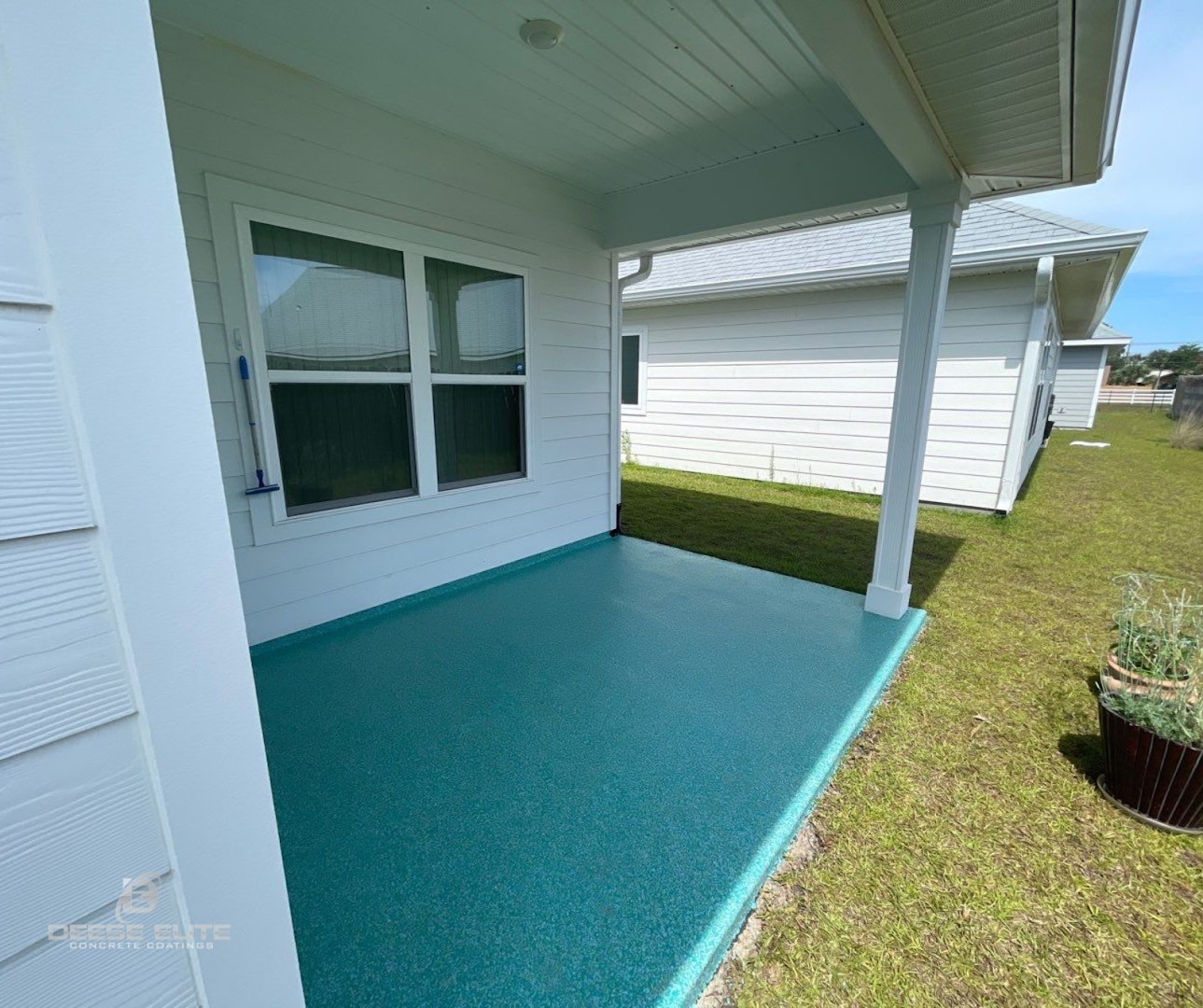 Deese Elite Concrete Coatings installation photo