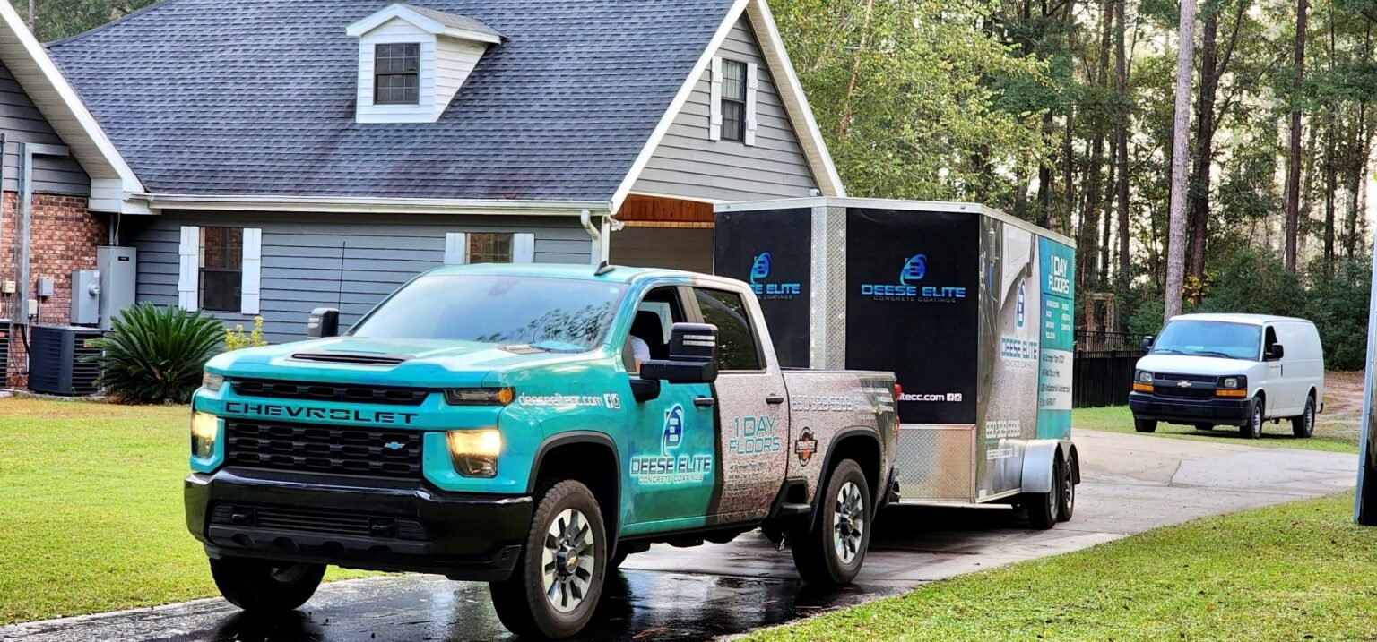 Deese Elite Concrete Coatings service area