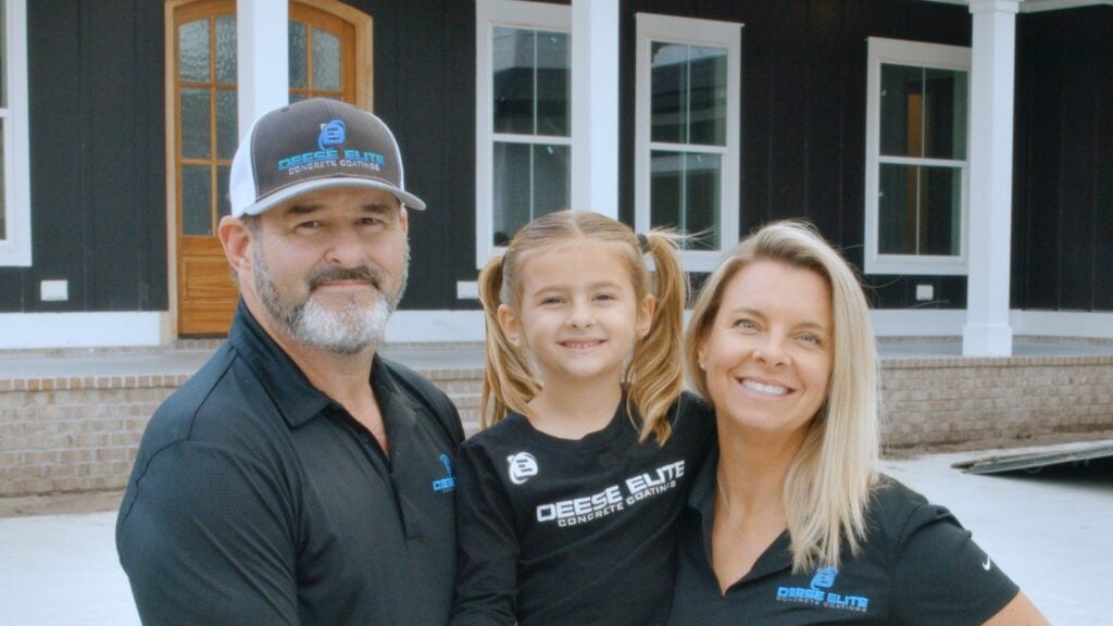 Deese Elite Concrete Coatings team
