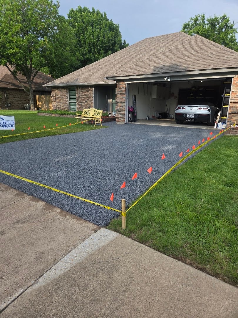 Deluxe Garages installation photo