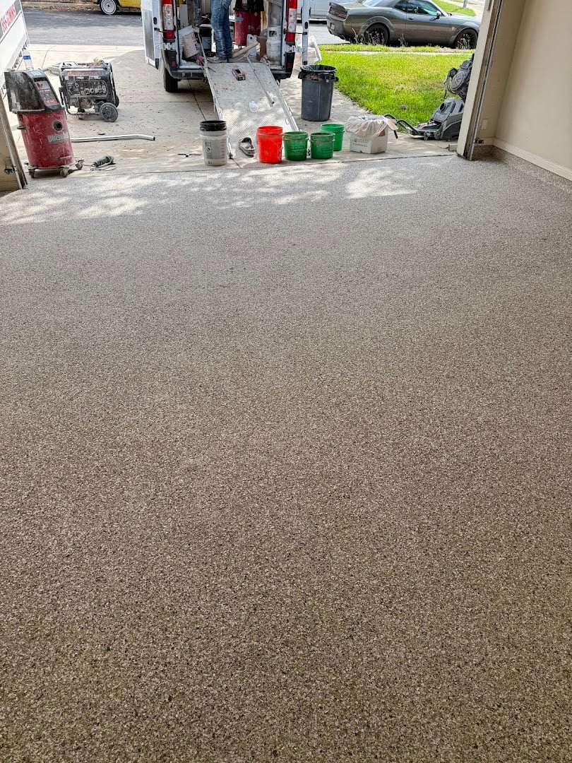 Deluxe Garages installation photo