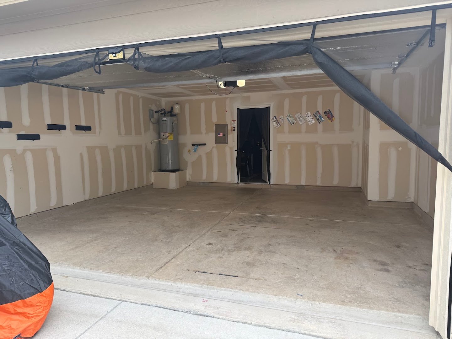 Deluxe Garages installation photo