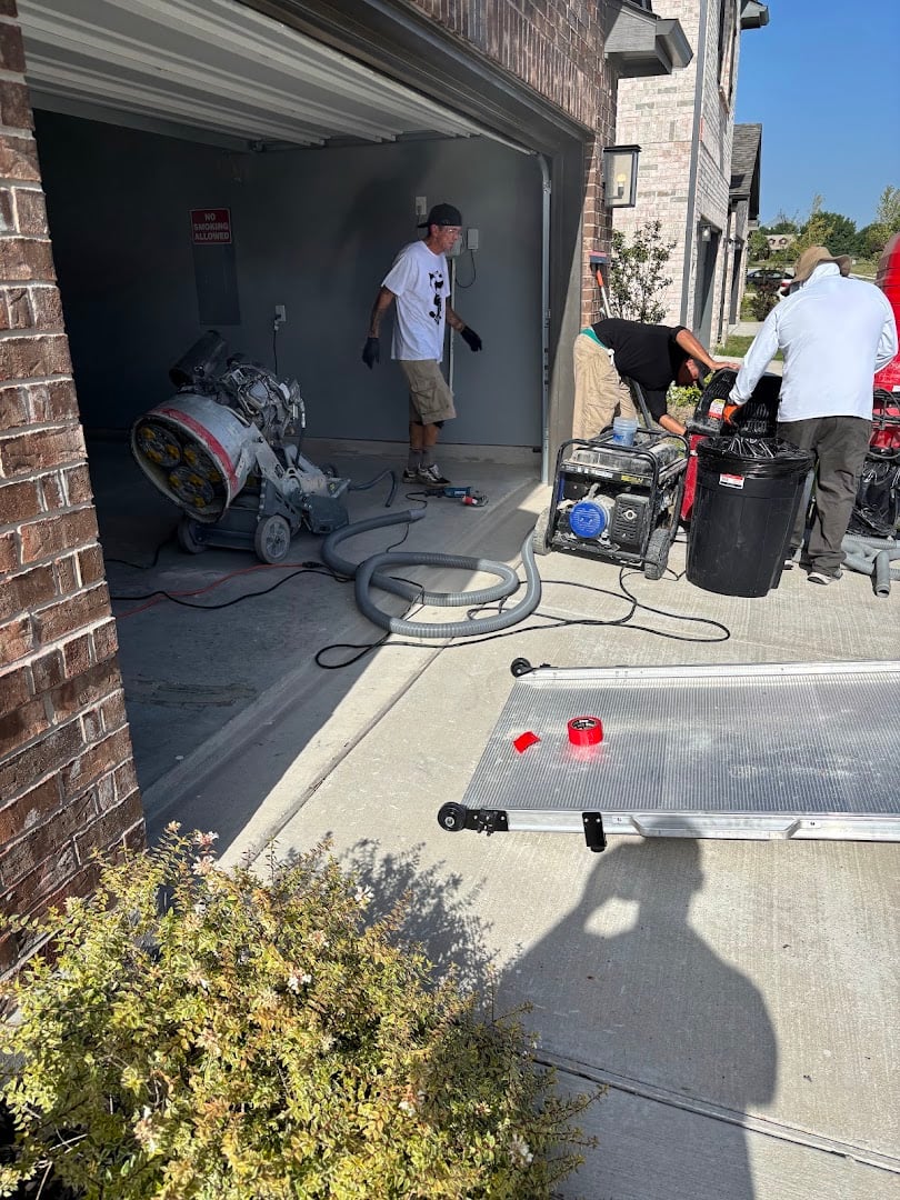 Deluxe Garages installation photo